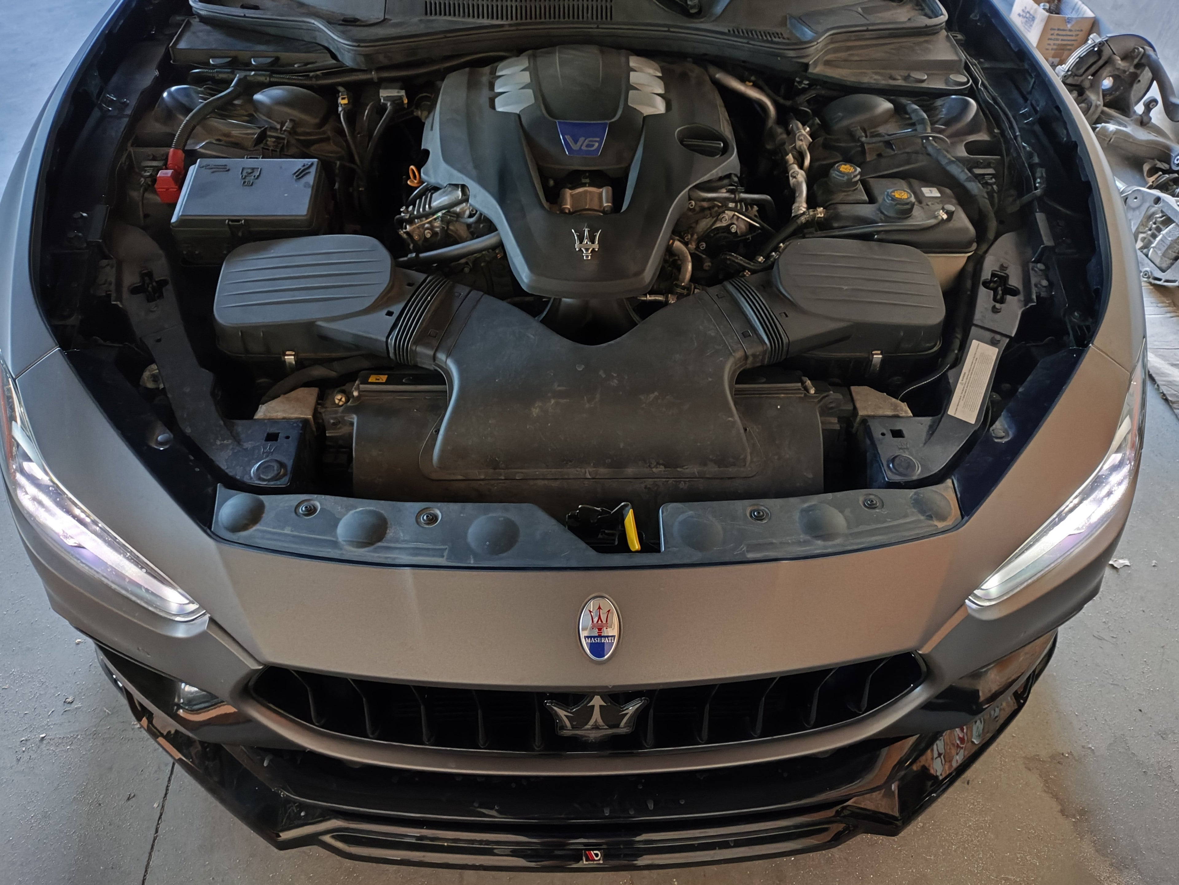 Maserati Ghibli SQ4 2.9 Twin-Turbo V6 430 --> 535HP